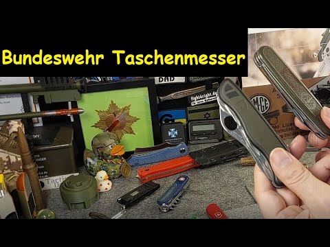 Bundeswehr pocket knife "BW blunt" vs. "BW sharp" - The 1000th comparison video on YouTube