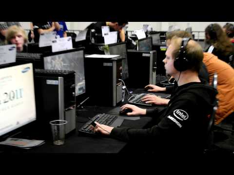 HasuObs and TLO at WCG National Finals at GamesCom 2011