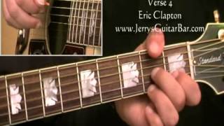How To Play Eric Clapton Kind Hearted Woman Blues  Acoustic (final verse)