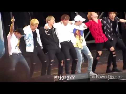[방탄소년단] 160828 방탄소년단 A-nation stadium fes in dokyo 진격의 방탄