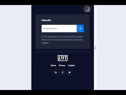 Responsive Page Footer design - https://design.germanov.dev/solution61/