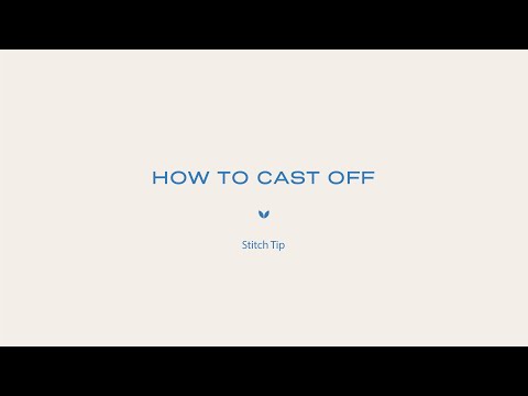 How to Cast Off Stitches I Made With Love | Tom Daley