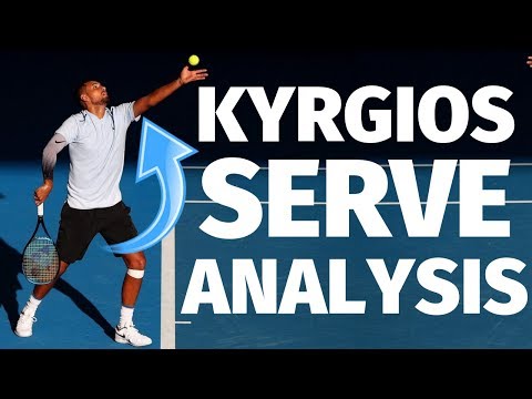Nick Kyrgios Tennis Serve Analysis - 3 Reasons Why It's So Good