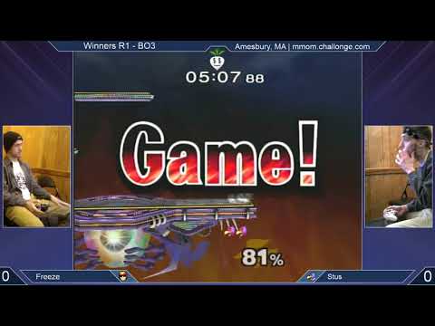 MMOM182 SSBM - Freeze (C. Falcon) vs. Stus (Falco) - Melee WR1