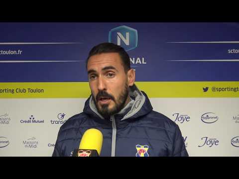 Sporting Club Toulon - US Boulogne (National - J14): Interview avant-match Jody Viviani (04/12/2019)
