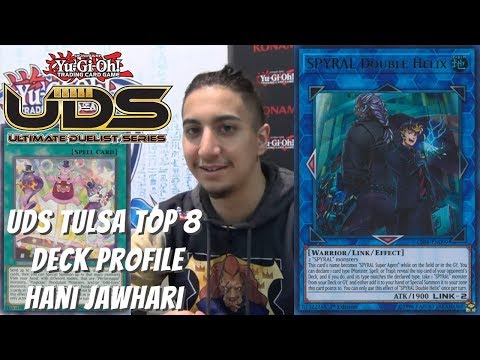 Yugioh UDS Tulsa 2020 Top 8 Deck Profile - SPYRAL - Hani Jawhari