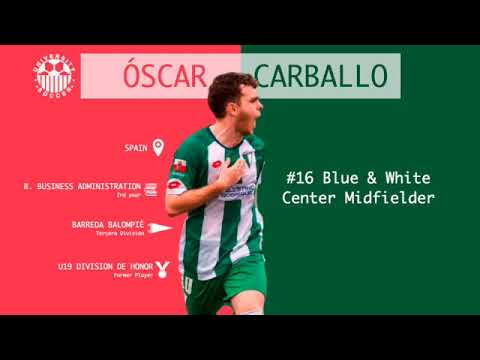 University Soccer - Oscar Carballo - Game: #16 CM Blue&White