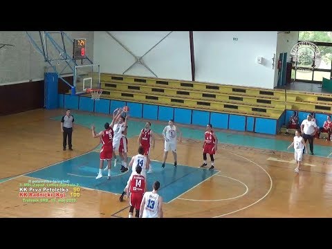 KOŠARKA: KK Prva petoletka-KK Radnički (Kg) 90:100, II poluvreme maj 2019.