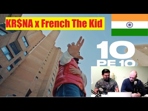 ENGLISH REACTION TO INDIAN RAP - KR$NA Ft. French The Kid - 10 PE 10 | (Indian Drill) 🇮🇳🇬🇧
