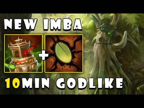 How To Play Roaming Support Treant Protector in 10Min GODLIKE & 23Min GG - FullGame Dota 2 7.21