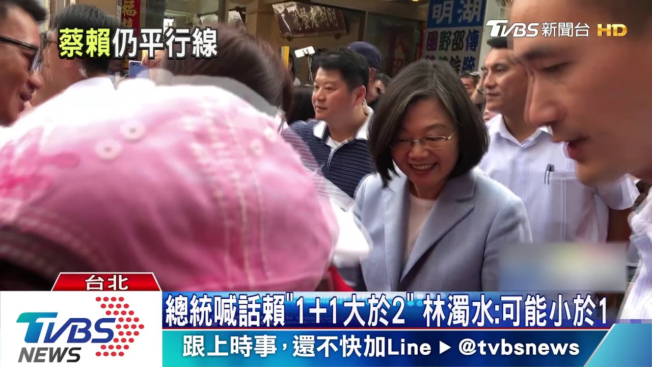 總統喊話賴「1+1大於2」　林濁水：可能小於1