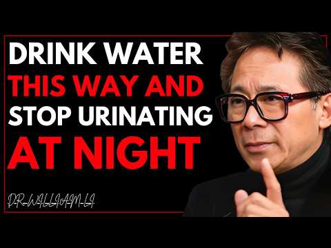 UROLOGIST REVEALS How to drink water to avoid getting up at night