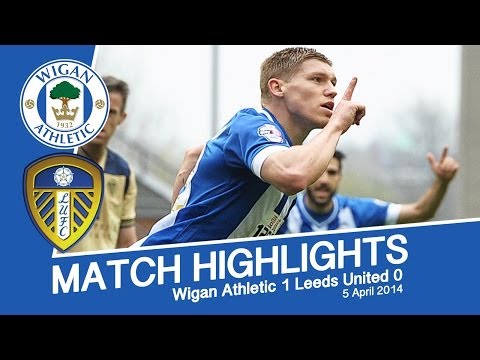 WIGAN ATHLETIC 1 LEEDS UTD 0 - MATCH HIGHLIGHTS - 05/04/2014