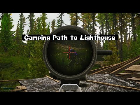 How to Extract Camp Path to Lighthouse on Shoreline | Escape from Tarkov
