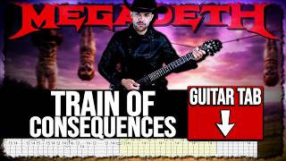 ?MEGADETH?[ Train Of Consequences ] cover by Dotti Brothers | LESSON | GUITAR TAB