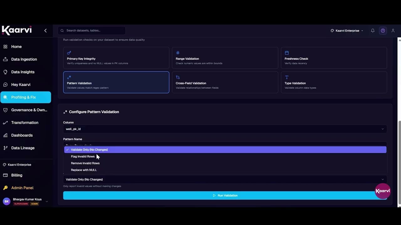 DATA VALIDATION - Is Your Data Lying to You? | Kaarvi's Validation Engine Catches What Others Miss.