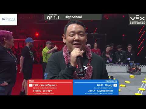 2023 VEX Robotics World Championship- VRC HS Dome: QF 1-1