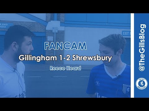 Fancam - Gillingham 1-2 Shrewsbury - Reece Heard