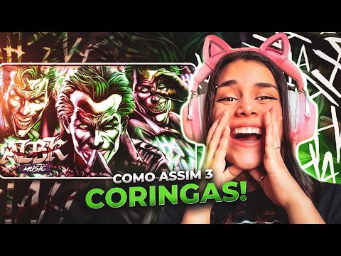 REAGINDO RAP DOS 3 CORINGAS (Batman) – UMA GRANDE PIADA | ALBK 20