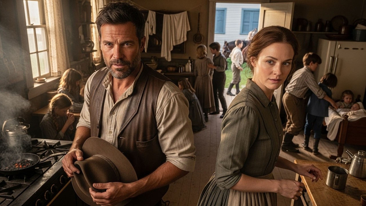 The Cowboy Had Six Kids And Couldn't Cope, She Had Skills And Love And They All Needed Each Other