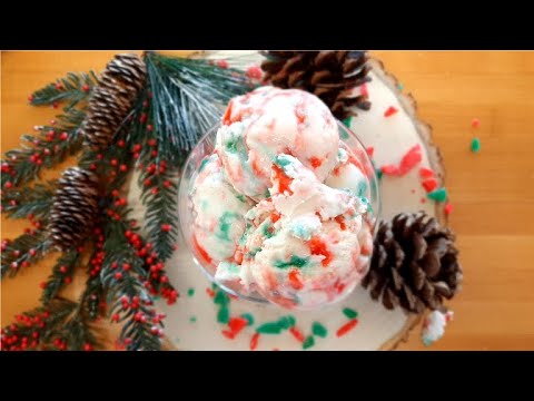 Making Peppermint Stick Ice Cream Quarts