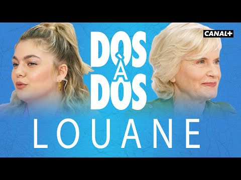 Louane back to back with Catherine Ceylac - Clique - CANAL+