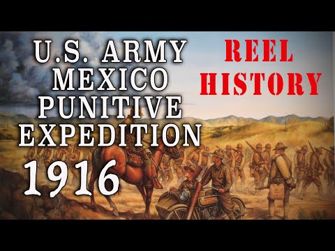 Footage of Pershing's 1916 U.S. Army Mexican Punitive Expedition - REEL History