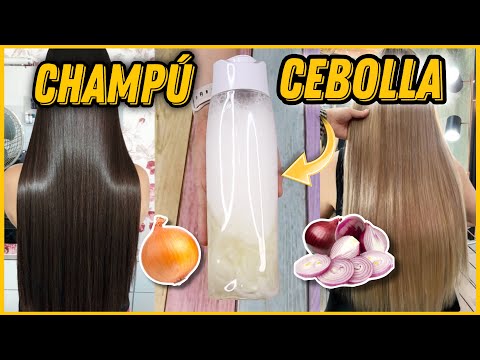 CRECE TU CABELLO EN 1 SEMANA CON ESTE CHAMPÚ DE CEBOLLA CASERO | NatyGloss
