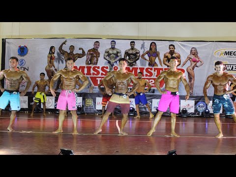 MEN'S PHYSIQUE SENIOR 1.70 mts. – MISS Y MISTER TRUJILLO 2023