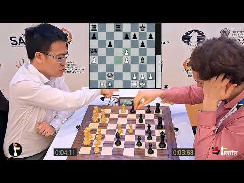 GM Le Quang Liem vs GM Donchenko Alexander | Fide world cup 2025 Round 5 Tiebreak 3 Rapid 1