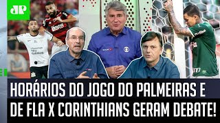 ‘A culpa não é da TV Globo, e sim…’: Jogo do Palmeiras e Flamengo x Corinthians serão simultâneos