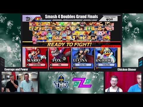 Courage and Power vs Chicken Dinner   SB2SD5 Smash 4 Doubles Grand Finals