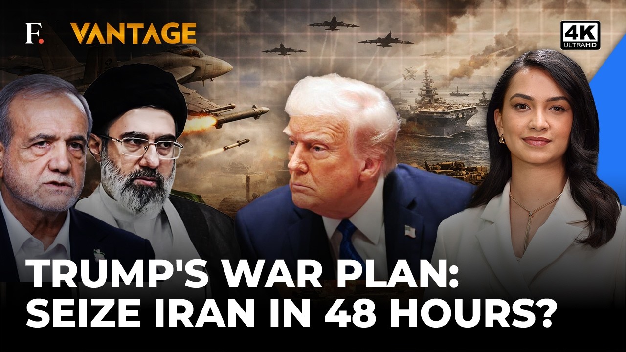 US Iran War: Pezeshkian Says Trump, Netanyahu Tried to Topple Tehran | Vantage on Firstpost | 4K