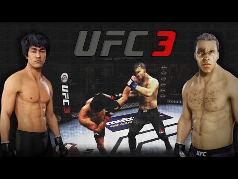 Bruce Lee vs. Bryan Fury (Tekken) - EA sports UFC 3
