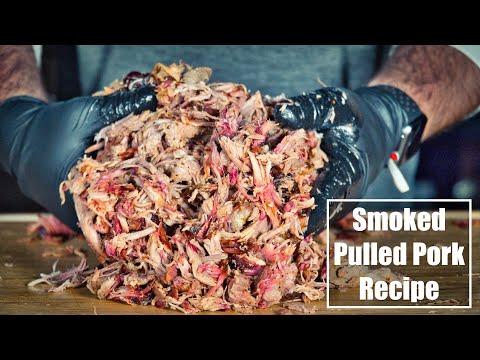 Pellet Grill Smoked Pork Shoulder | Camp Chef SmokePro SG30