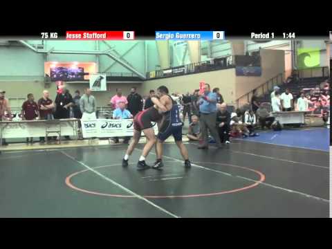 Greco 75 KG Jesse Stafford vs. Sergio Guerrero