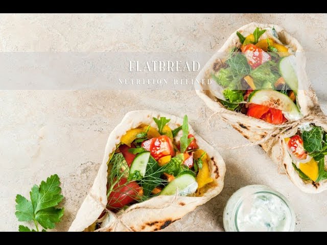 Low-Carb Flatbread – Tortillas & Naan (2 ingredients) | Vegan, Paleo, Keto