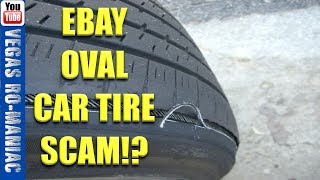 Did I JUST got scammed on Ebay with Cheap OVAL CAR TIRES!