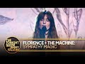 Florence + The Machine: Sympathy Magic | The Tonight Show Starring Jimmy Fallon