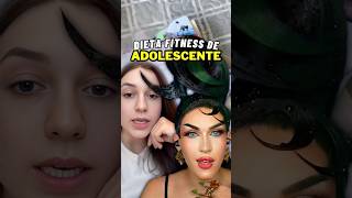 Ela com 12 anos dando dica de dieta pra amiga