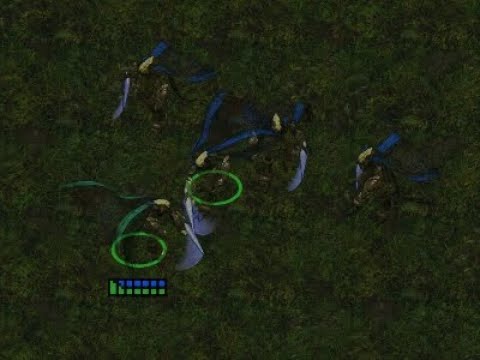 StarCraft: Remastered - Zeratul VS 4 Dark Templars (Rare Win)