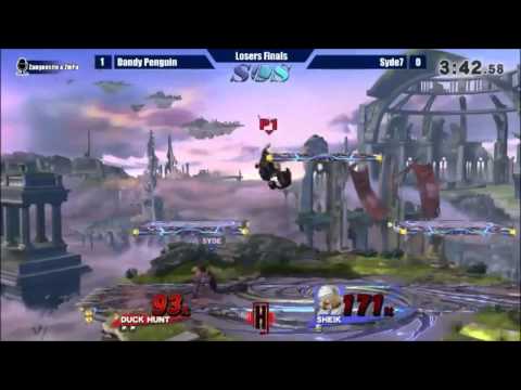 SOS 2 Wii U Singles - [Losers Finals] Dandy Penguin vs Syde7