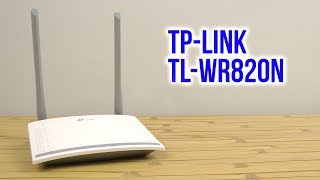 TP-Link TL-WR820N - відео 1