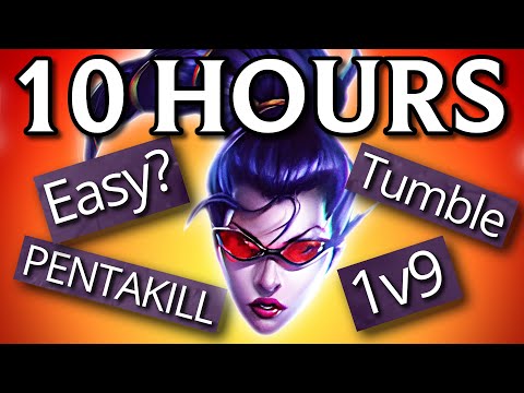 I Spent 10 HOURS Learning Vayne to PROVE She's the Easiest ADC