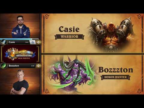 Casie vs Bozzzton - Play-in - Hearthstone Grandmasters Europe 2020 Season 1 - Playoffs