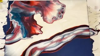 Sugar Plum! Suede Paint Yields Amazing Results! Acrylic Pour Painting | Fluid Art | Abstract