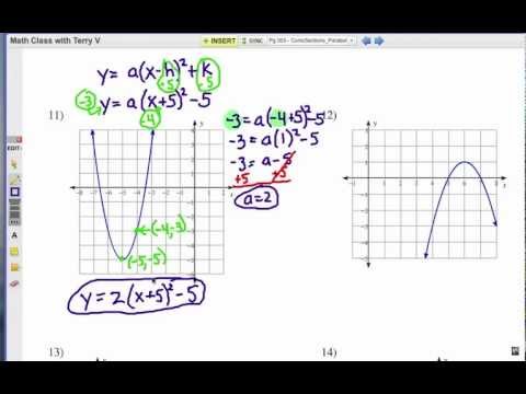 How to Study Conic Sections: Self Quiz 1