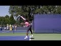 Serena Williams Serve In Super Slow Motion - 2013 Cincinnati Open