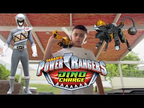 Power Rangers Dino Charge Graphite Ranger Morph l The Pullen Boy
