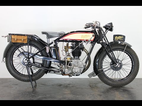 Gillet Model Sport 1927 500cc 1 cyl ohv - starting up